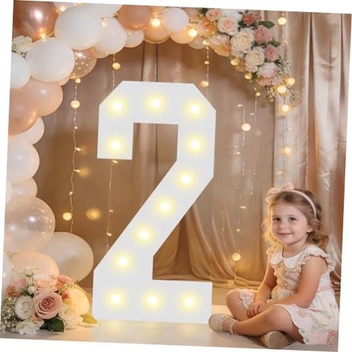 Light numbers marquee - light,