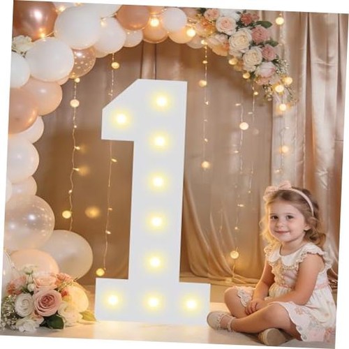 Light numbers marquee - light, up