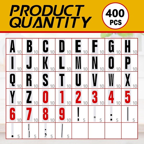 400 pcs marquee - sign, letters